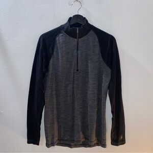 Smartwool 250 Midweight Quarter 1/4 Zip Pullover Baselayer Size Medium